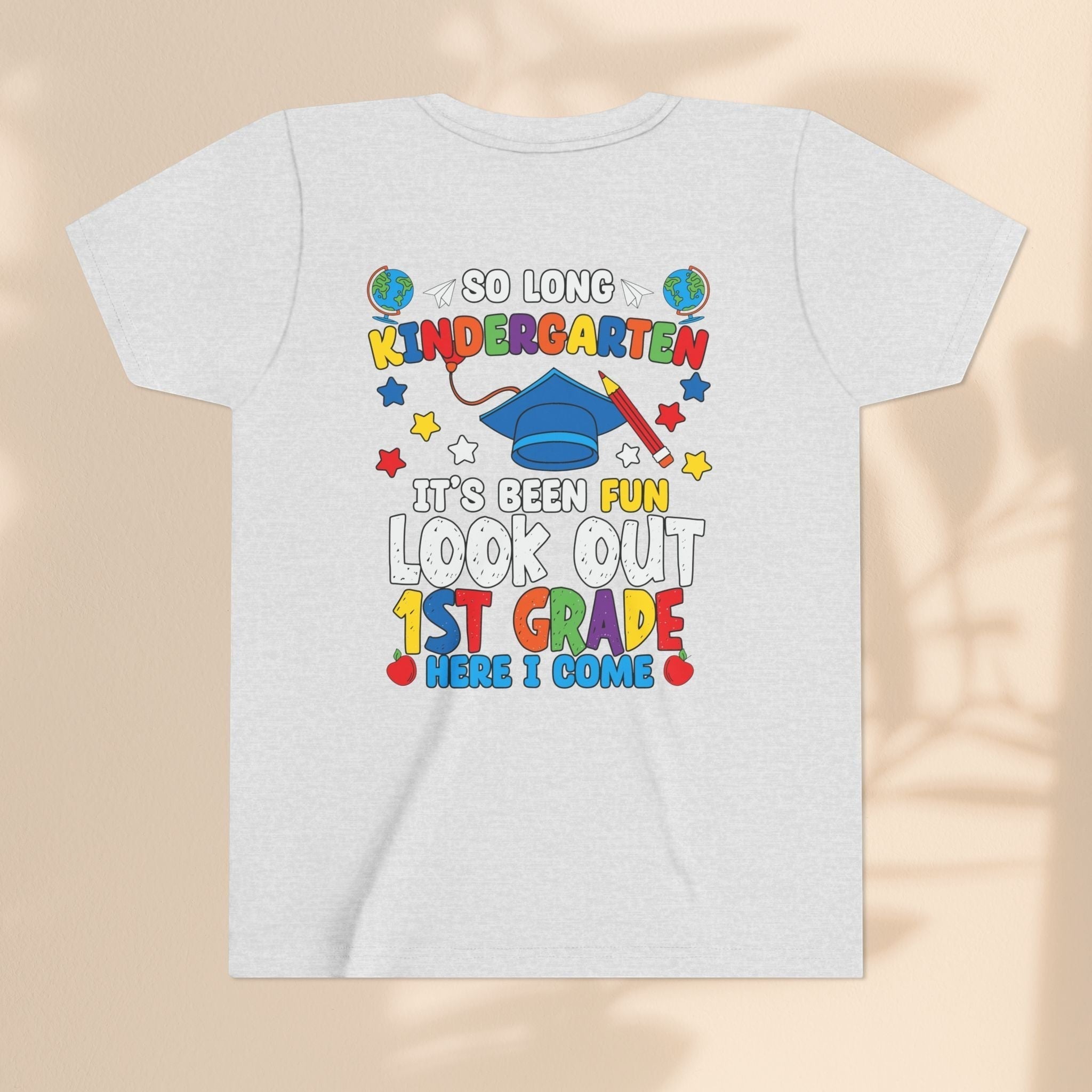 Look Out First Grade Here I Come T-Shirt - Kindergarten to 1st Grade Transition T-Shirt