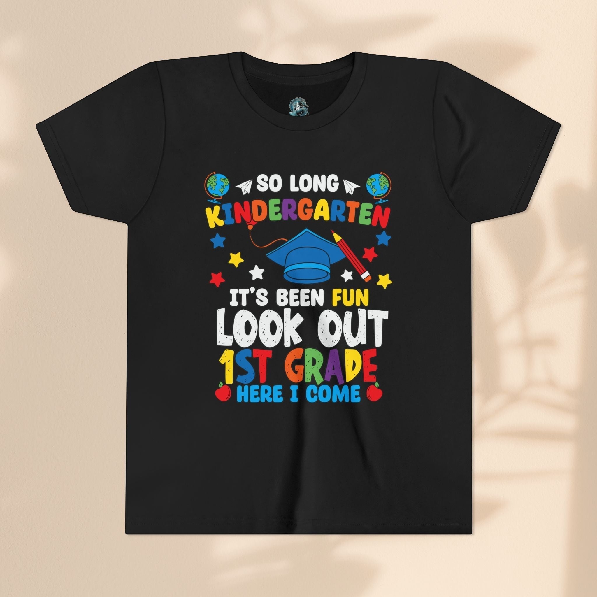Look Out First Grade Here I Come T-Shirt - Kindergarten to 1st Grade Transition T-Shirt