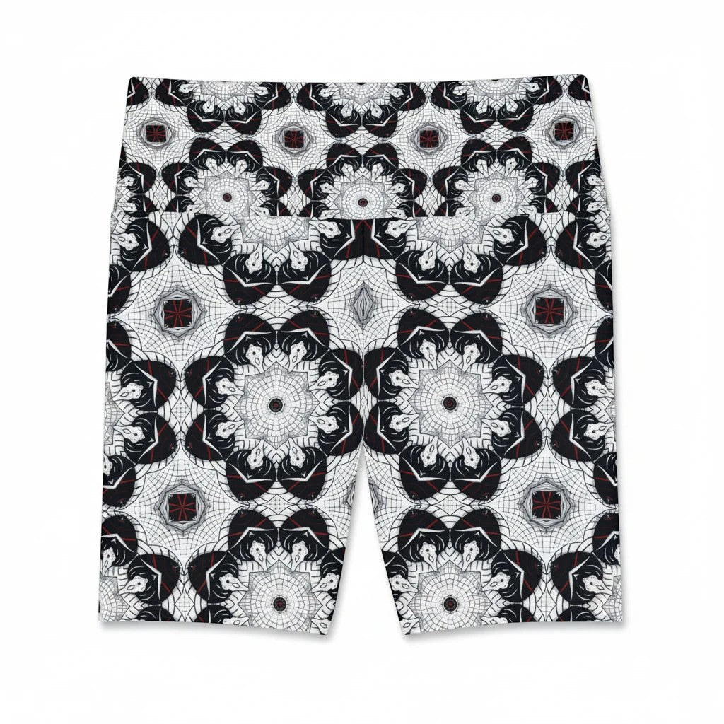 Classic Contrast Women's Workout Shorts - Stylish Athletic Gear for Yoga & Fitness