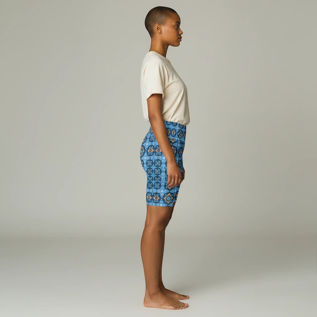 Goddess Isis Women's Workout Shorts - Stylish Activewear for Fitness Enthusiasts