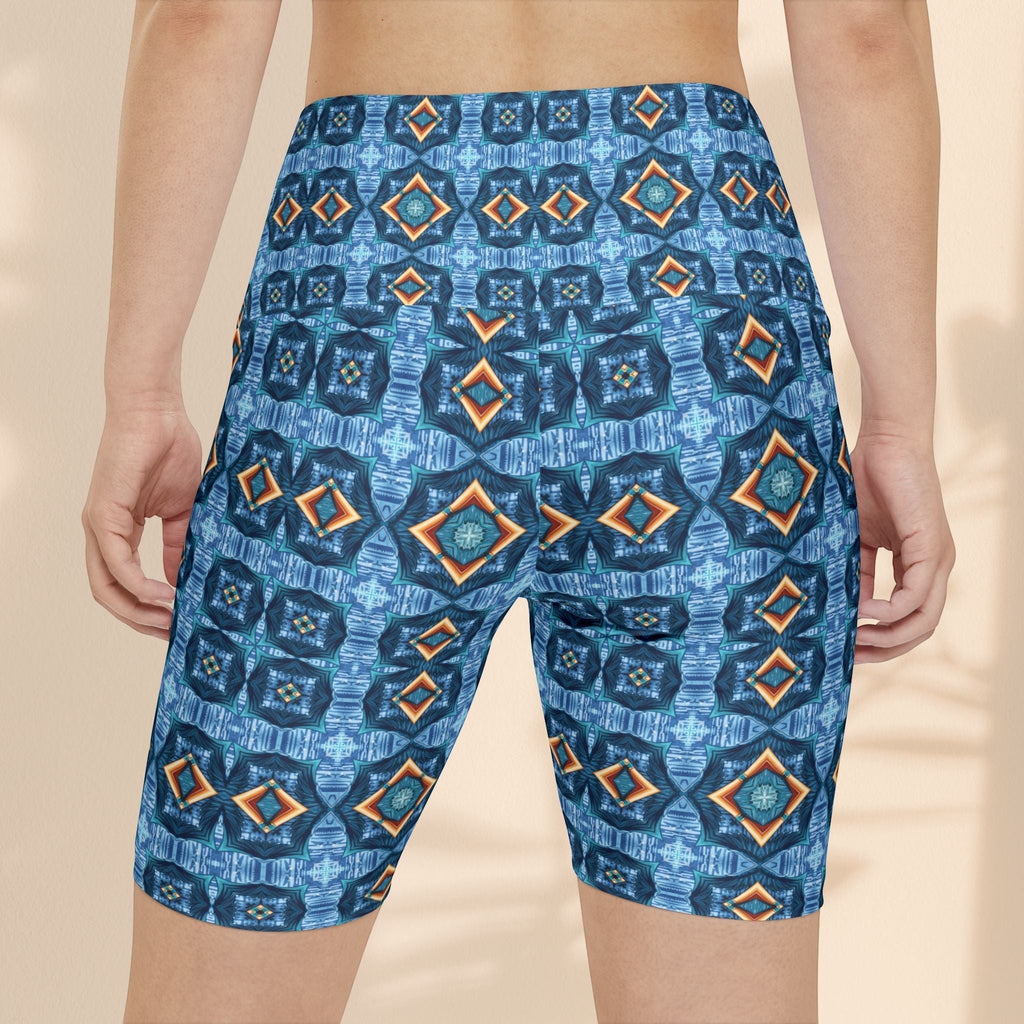 Goddess Isis Women's Workout Shorts - Stylish Activewear for Fitness Enthusiasts