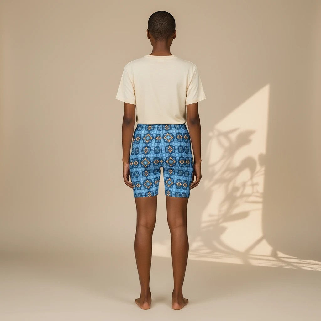 Goddess Isis Women's Workout Shorts - Stylish Activewear for Fitness Enthusiasts