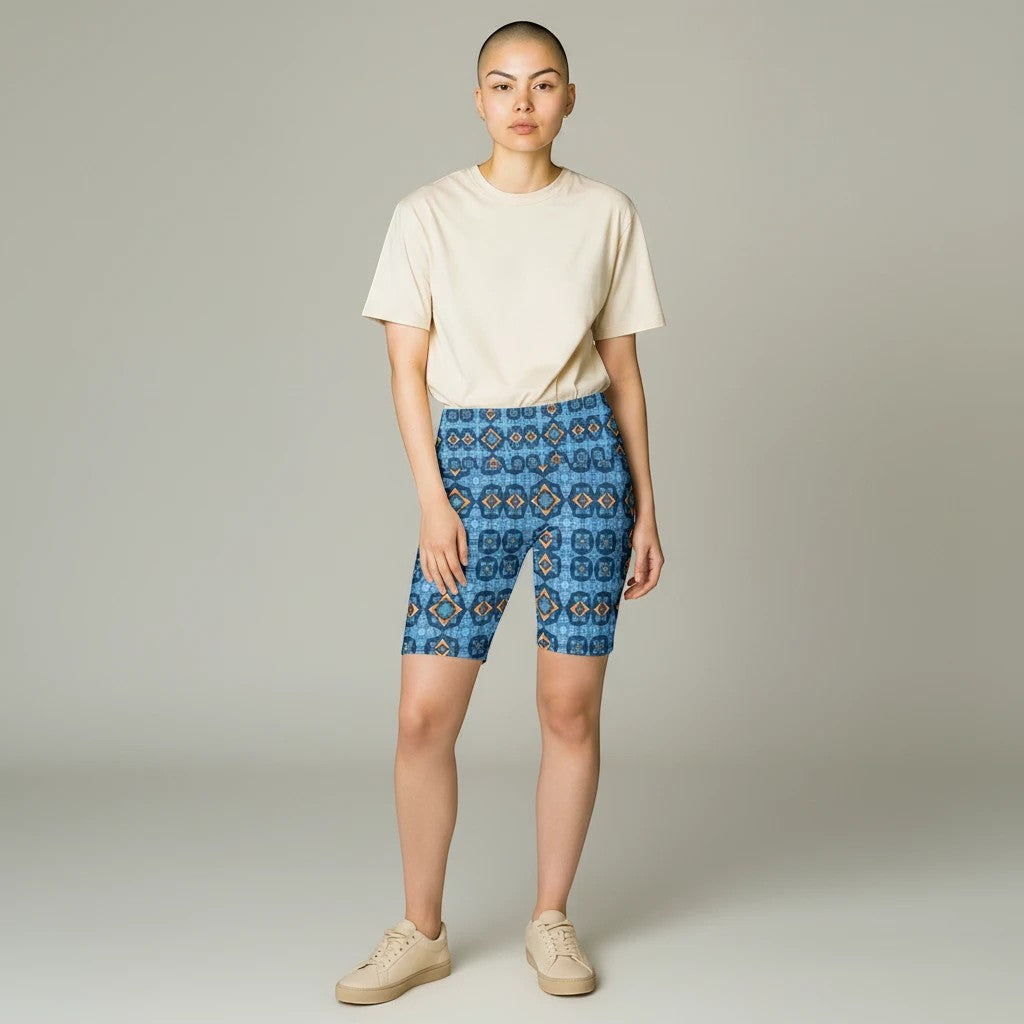 Goddess Isis Women's Workout Shorts - Stylish Activewear for Fitness Enthusiasts