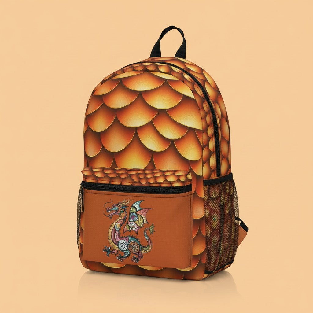 Backpack - Golden Dragon Scales