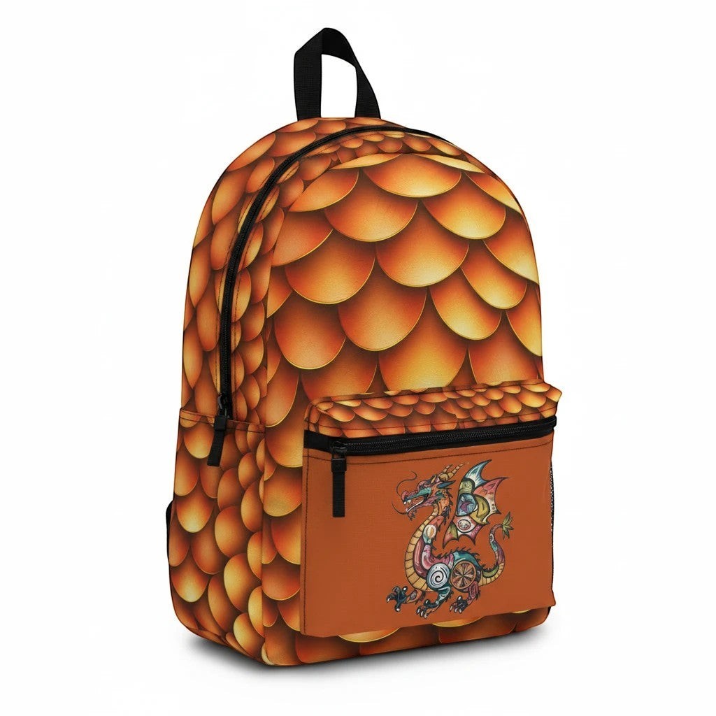 Backpack - Golden Dragon Scales