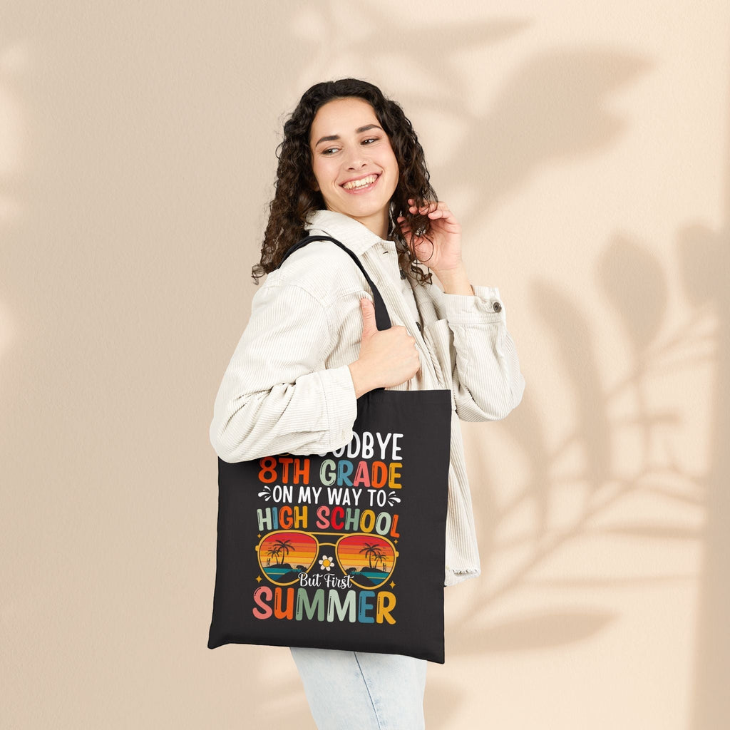 Graduation Summer Tote Bag for 8th Graders – Goodbye 8th Grade, Hello High School!
