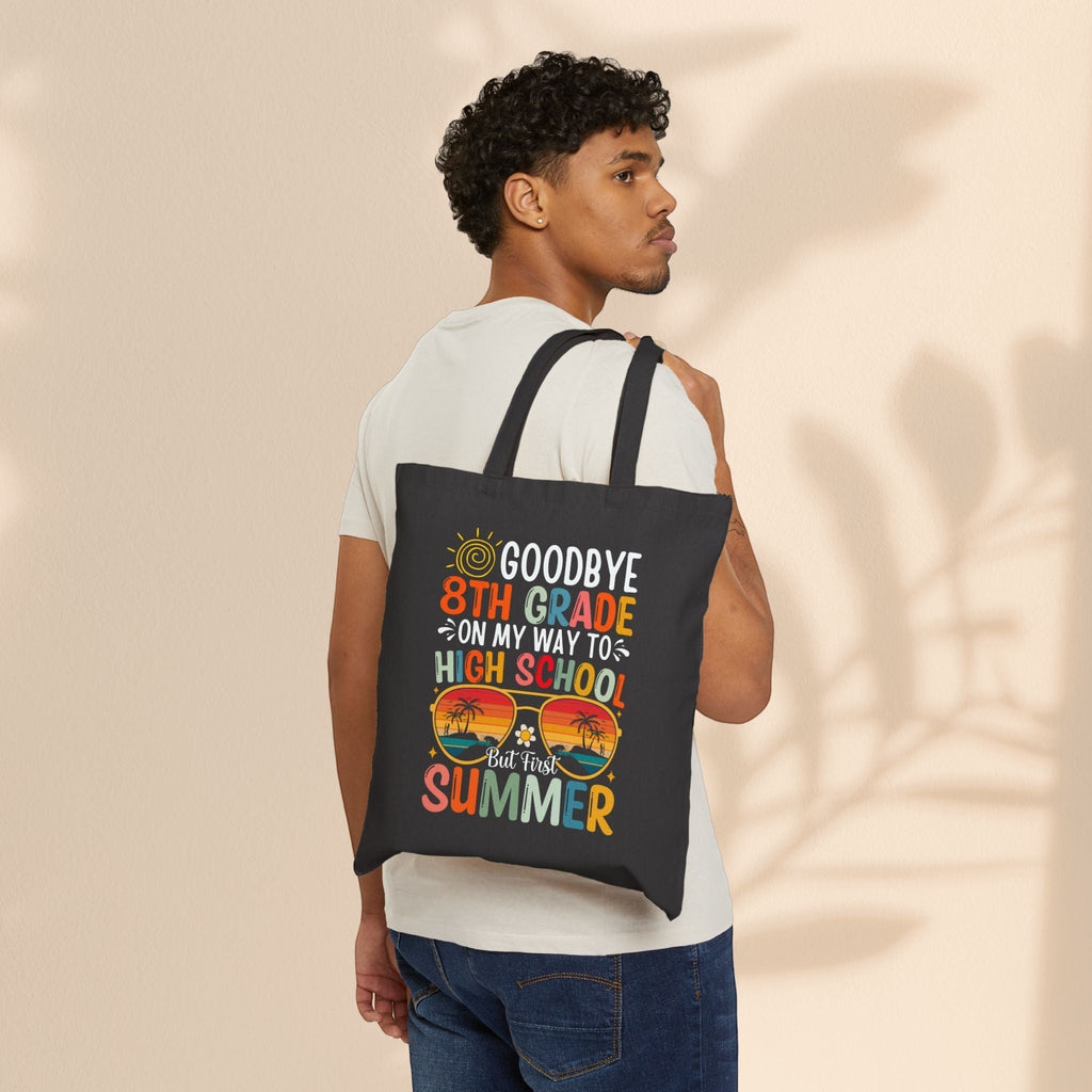 Graduation Summer Tote Bag for 8th Graders – Goodbye 8th Grade, Hello High School!