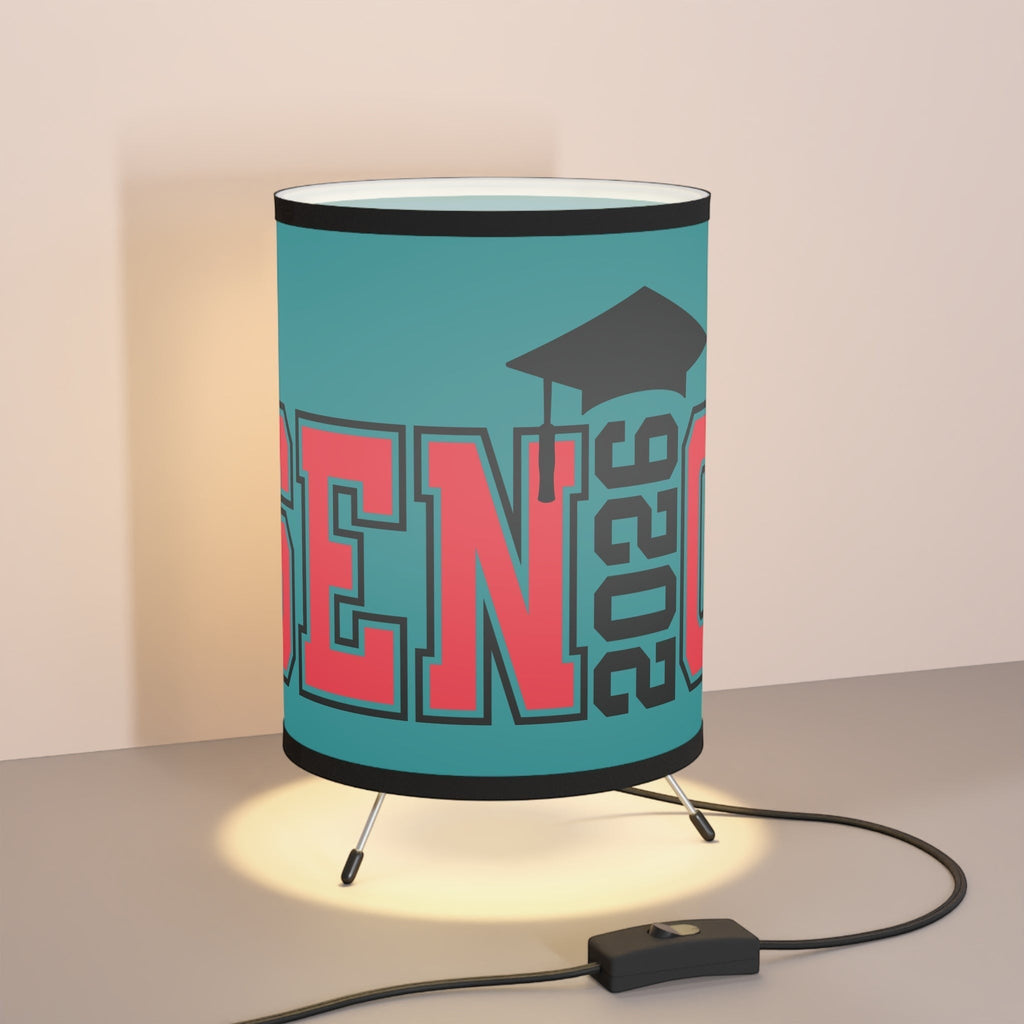 2026 Graduation Tripod Lamp – Class of 2026 Dorm Decor & Senior Gift