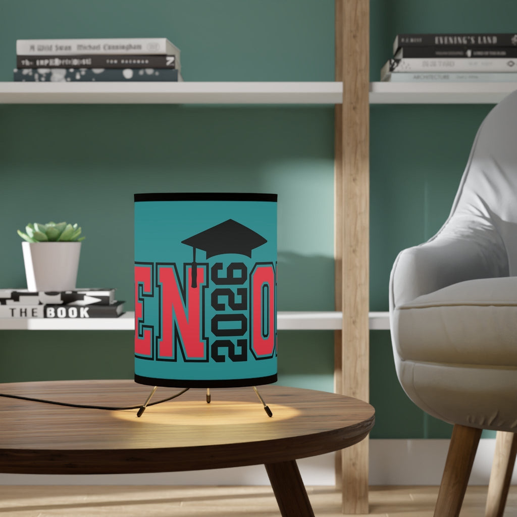 2026 Graduation Tripod Lamp – Class of 2026 Dorm Decor & Senior Gift