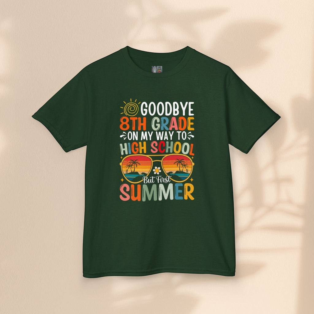 Goodbye 8th Grade Summer Kids Tee - Fun & Stylish Graduation Shirt