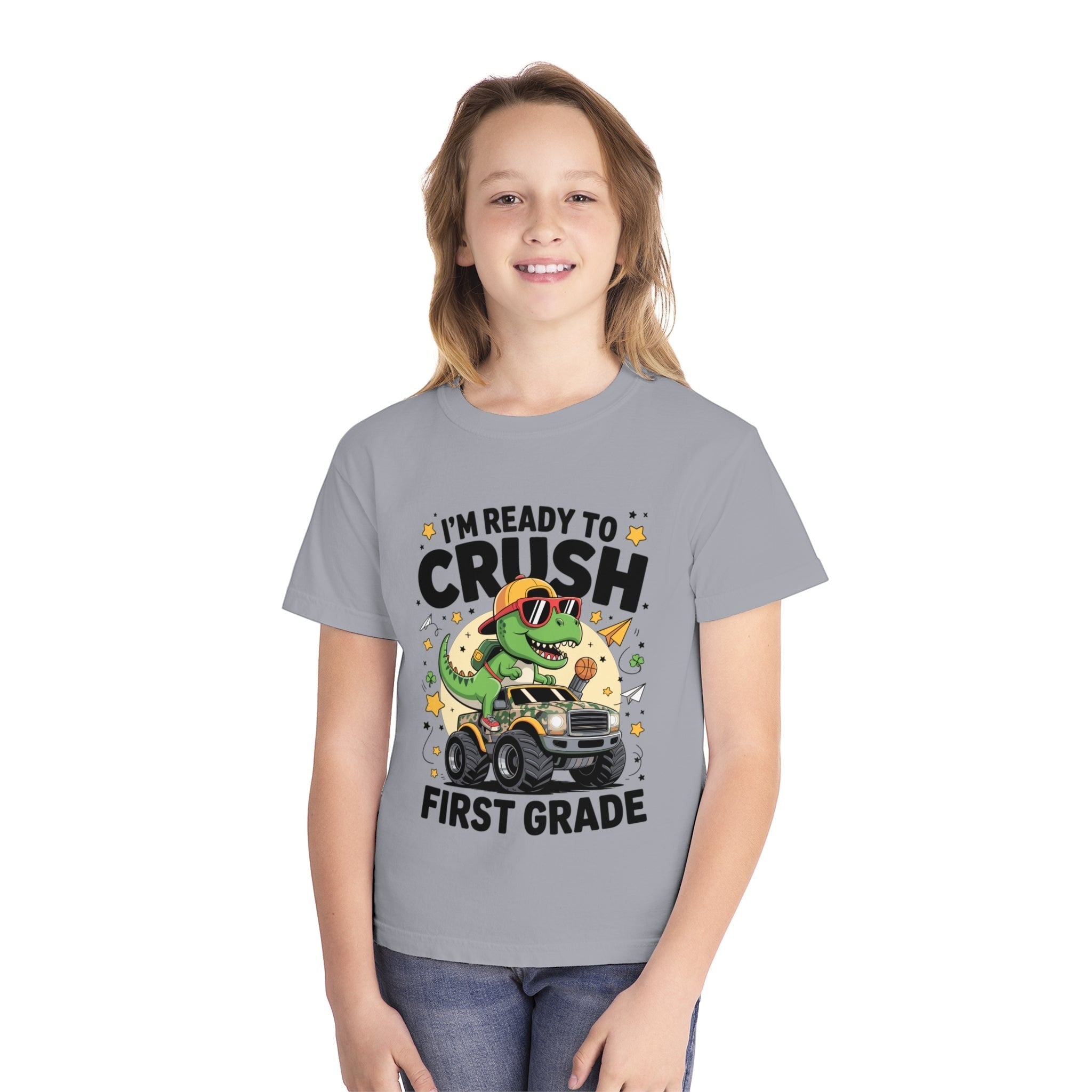 First Grade Youth T-Shirt – Cute Back to School Tee for Kids