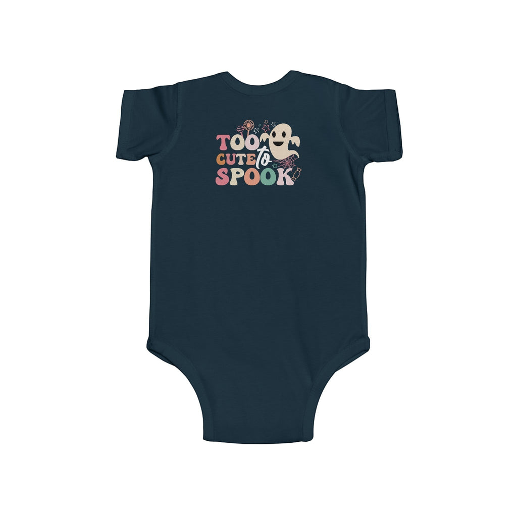 Infant Fine Jersey Bodysuit - Too Cute To Spook