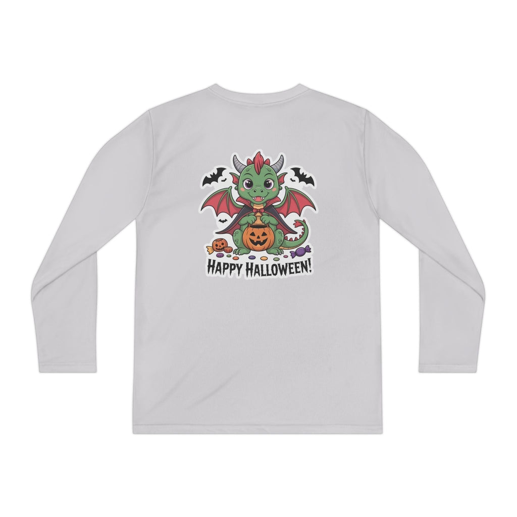 Halloween Youth Long Sleeve Tee – Cozy Kids Shirt for Trick-or-Treating & Parties