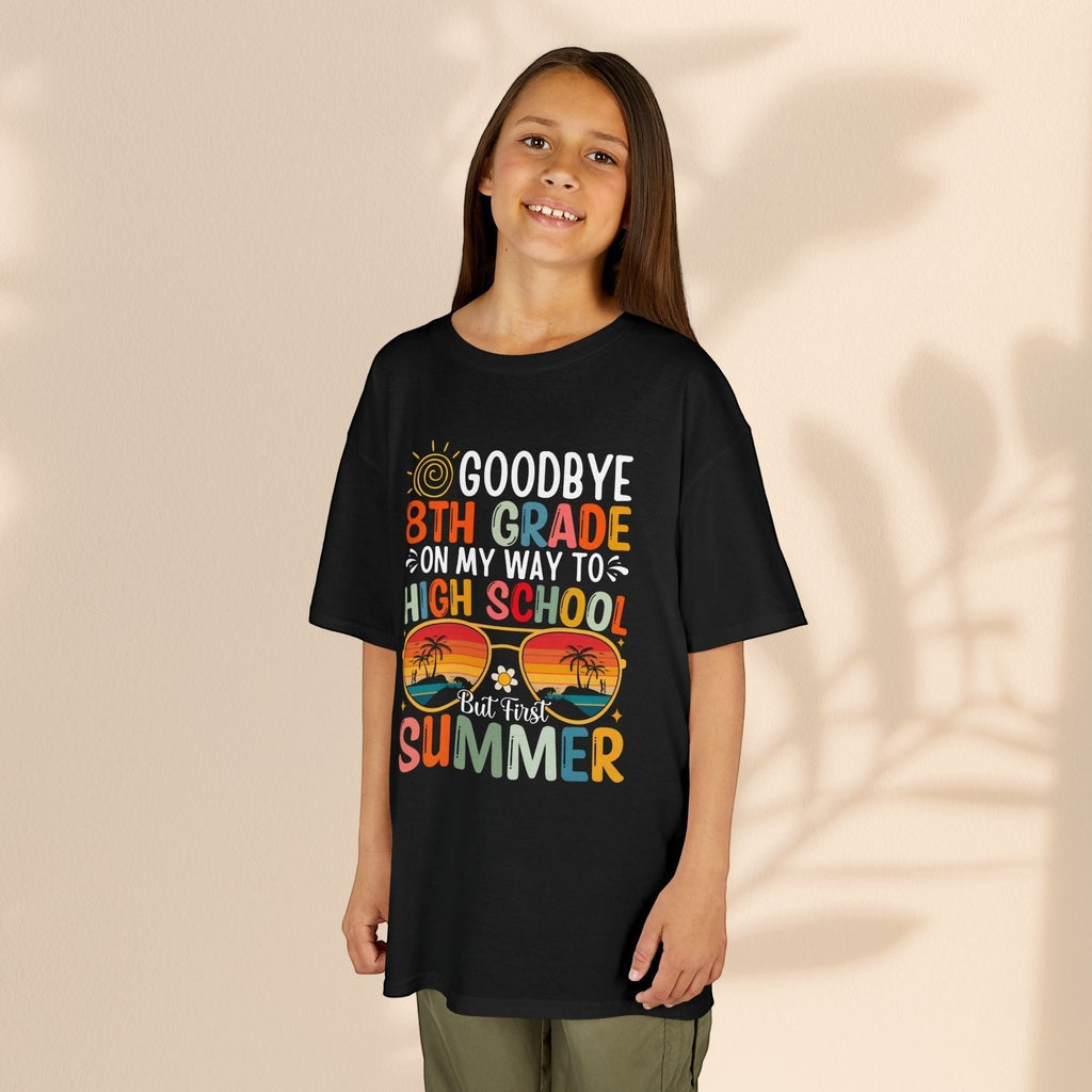 Goodbye 8th Grade Summer Kids Tee - Fun & Stylish Graduation Shirt