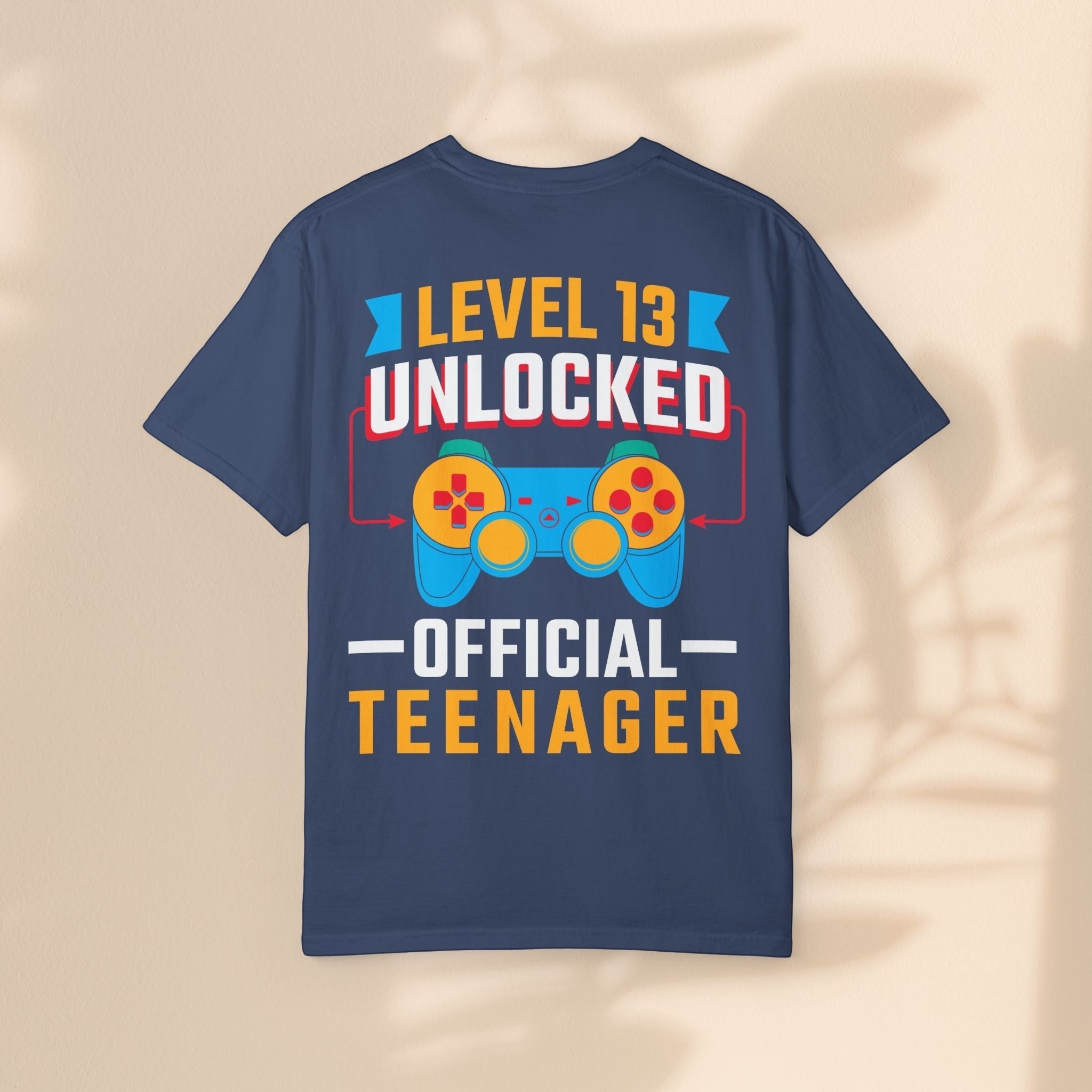 Level Up 13 Gamer T-Shirt | Teen Birthday Gaming Tee