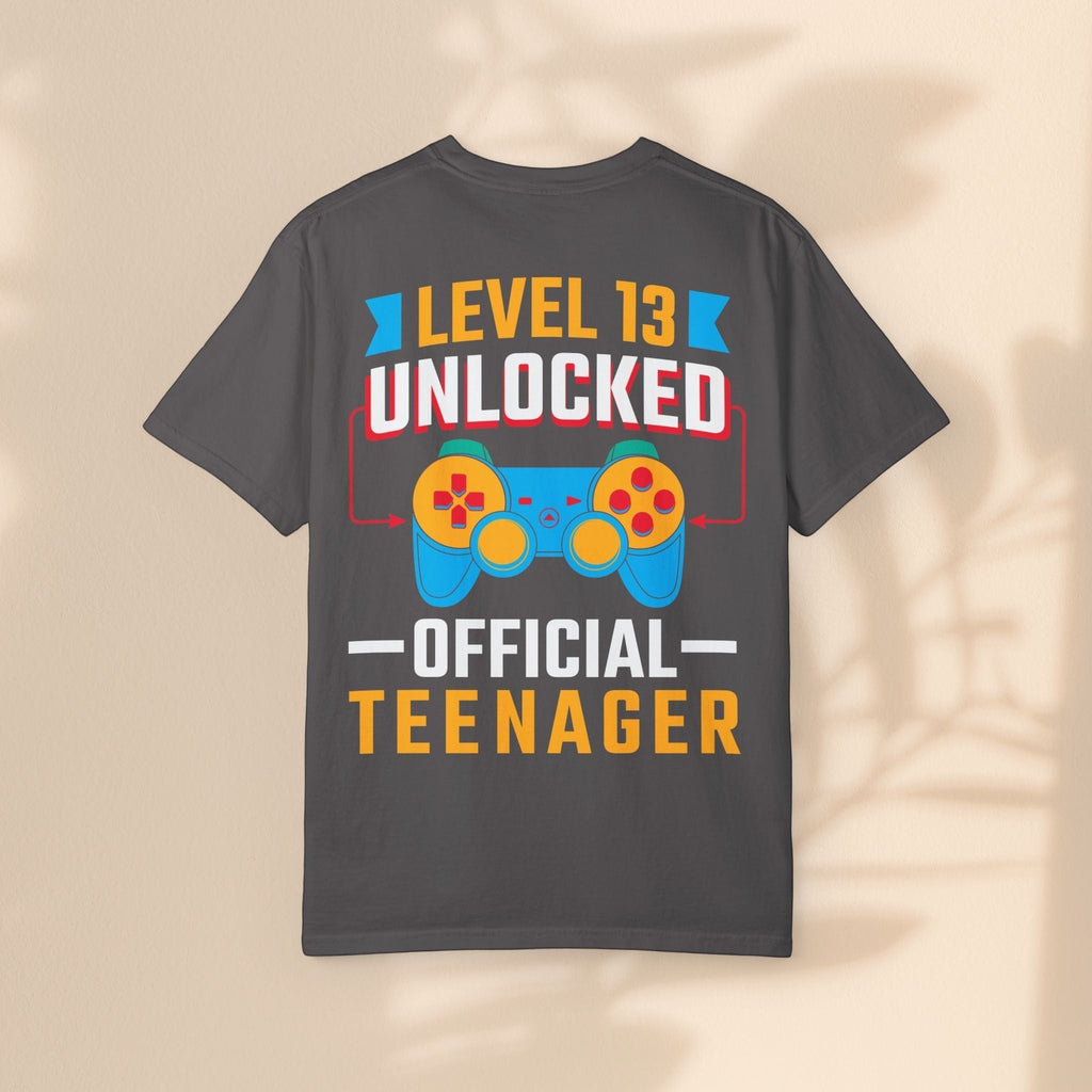 Level Up 13 Gamer T-Shirt | Teen Birthday Gaming Tee
