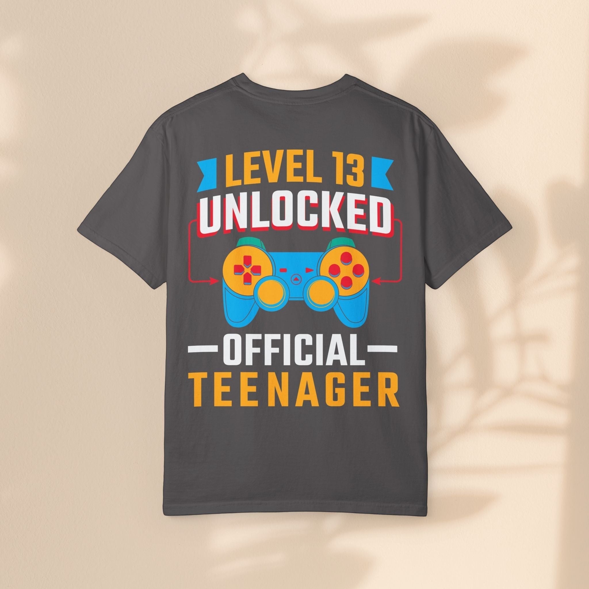 Level Up 13 Gamer T-Shirt | Teen Birthday Gaming Tee