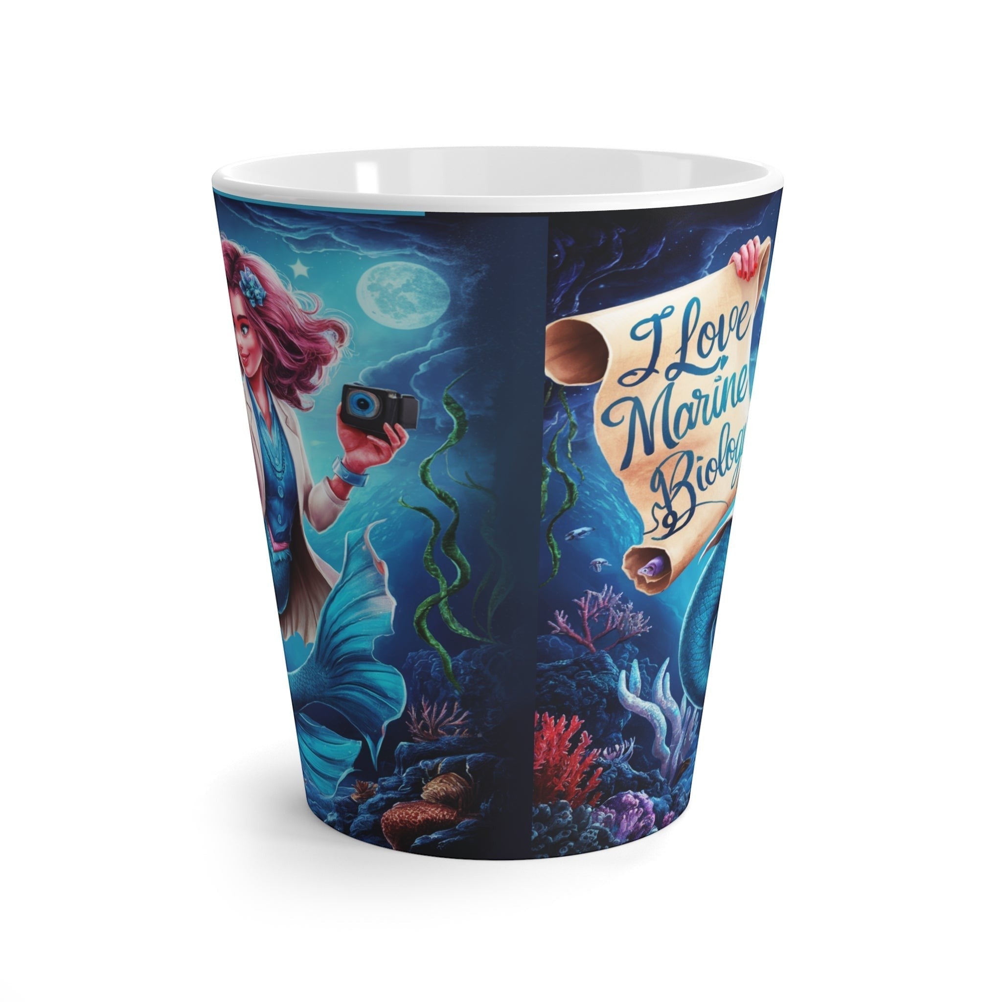 Latte Mug - Love Marine Biology