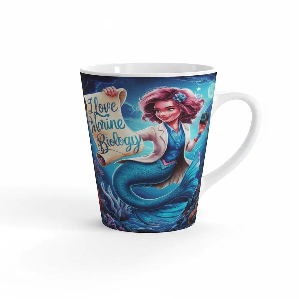 Latte Mug - Love Marine Biology