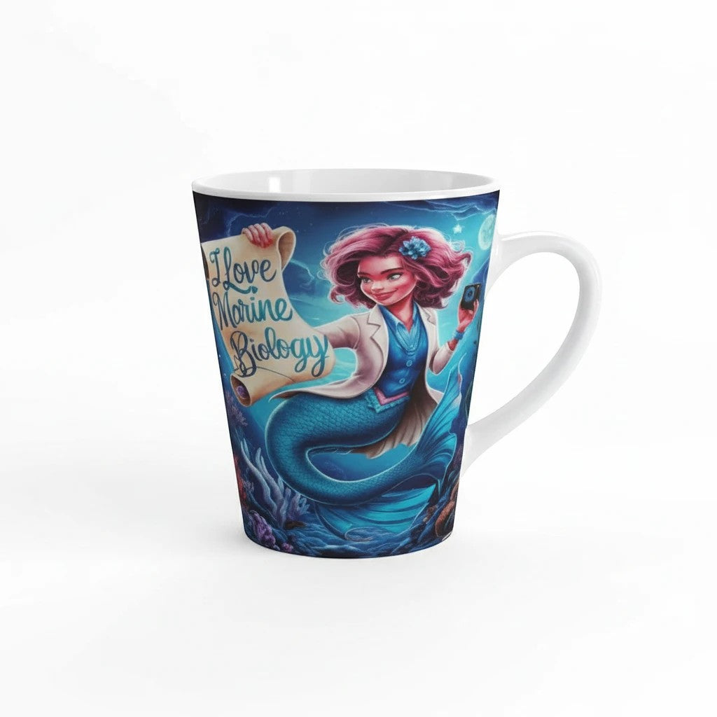 Latte Mug - Love Marine Biology