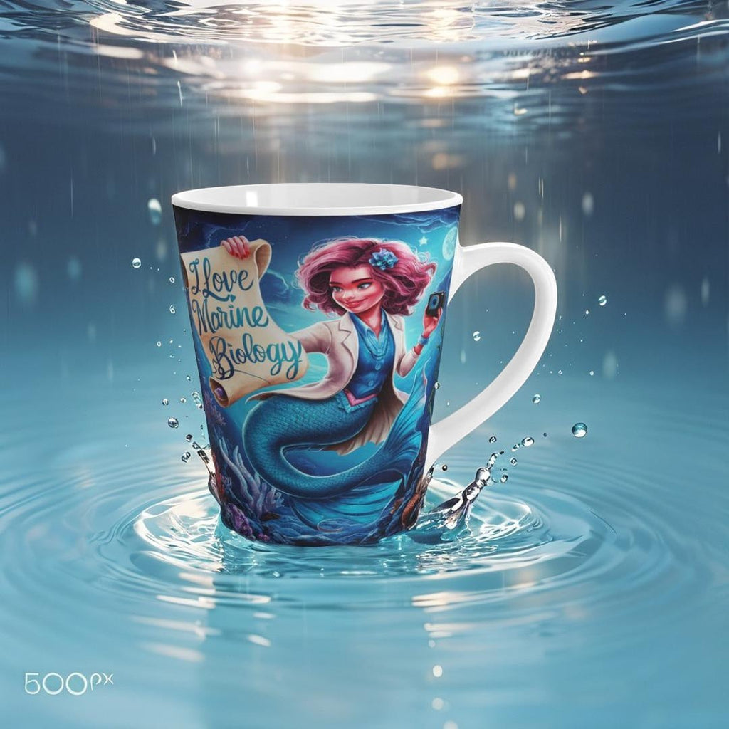 Latte Mug - Love Marine Biology
