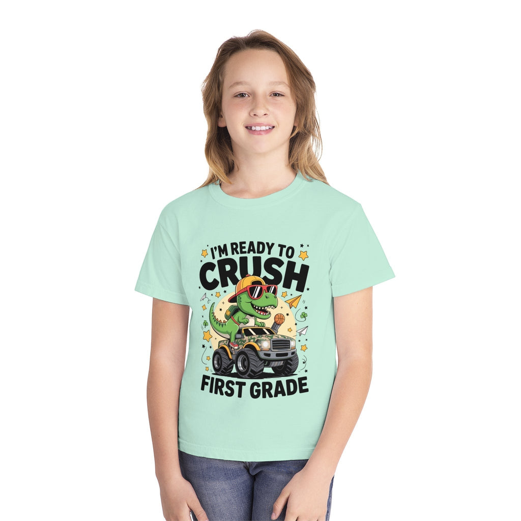 First Grade Youth T-Shirt – Cute Back to School Tee for Kids