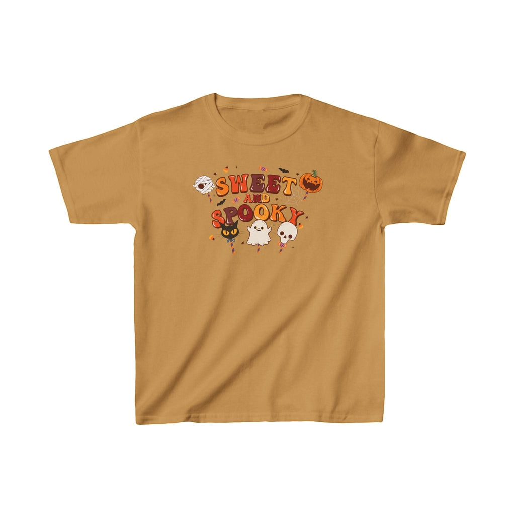 Kids Heavy Cotton™ Tee - Sweet and Spooky