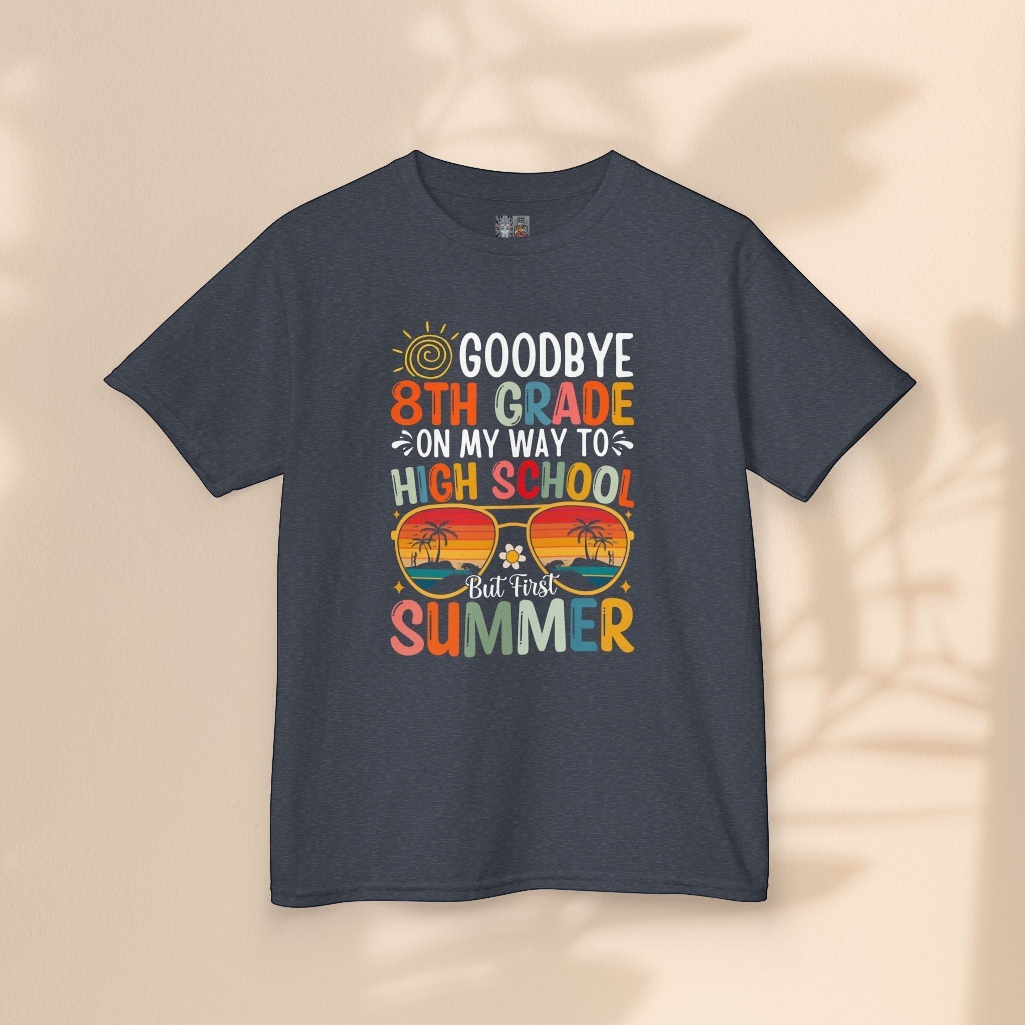 Goodbye 8th Grade Summer Kids Tee - Fun & Stylish Graduation Shirt