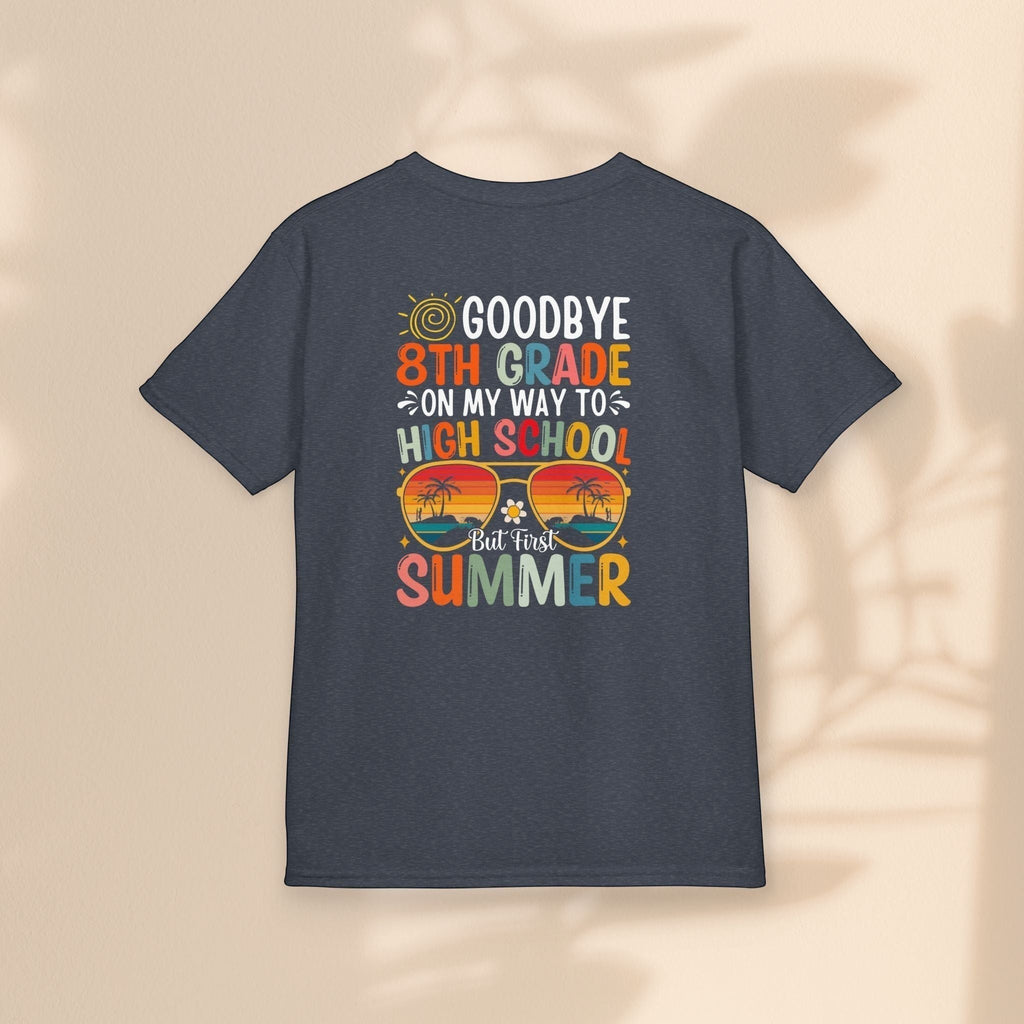 Goodbye 8th Grade Summer Kids Tee - Fun & Stylish Graduation Shirt