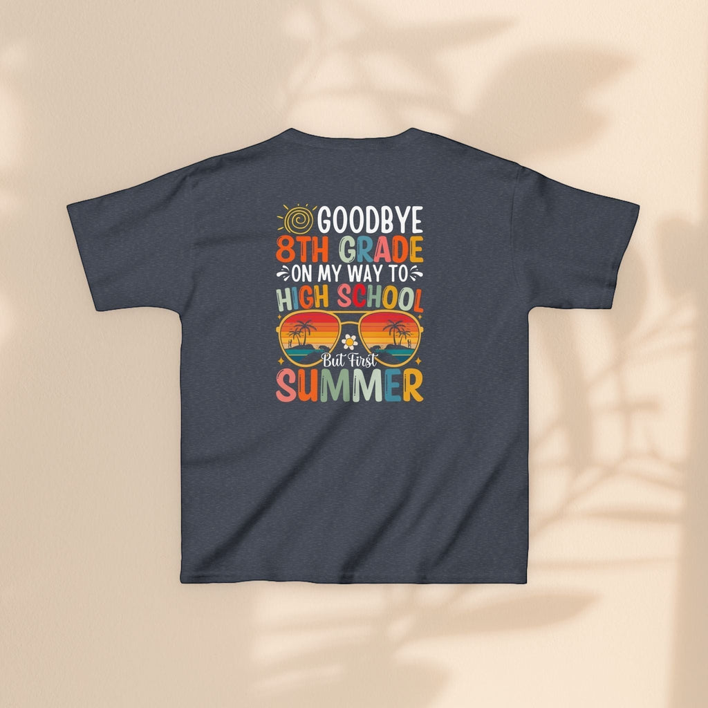 Goodbye 8th Grade Summer Kids Tee - Fun & Stylish Graduation Shirt