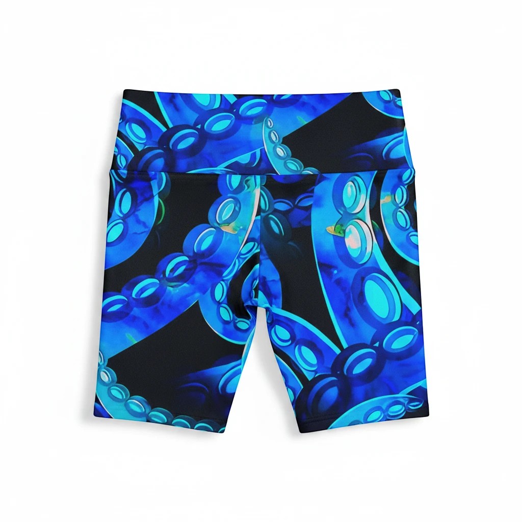 Octopus Delight Workout Shorts