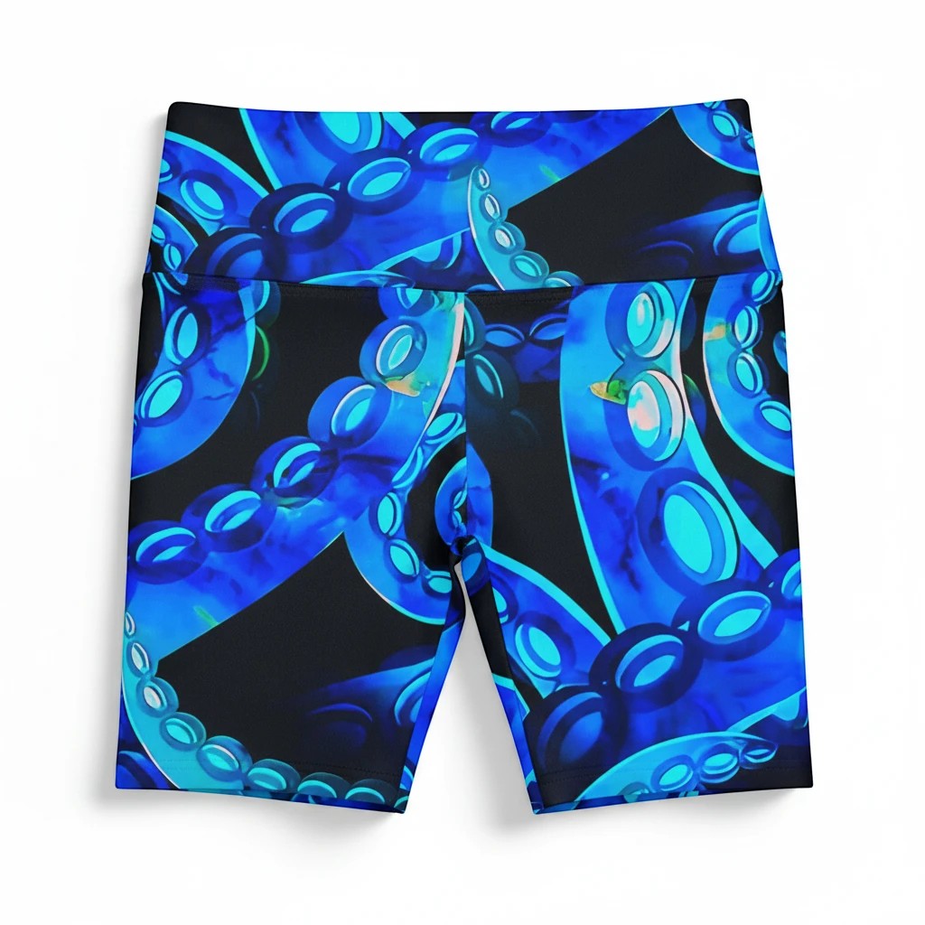 Octopus Delight Workout Shorts