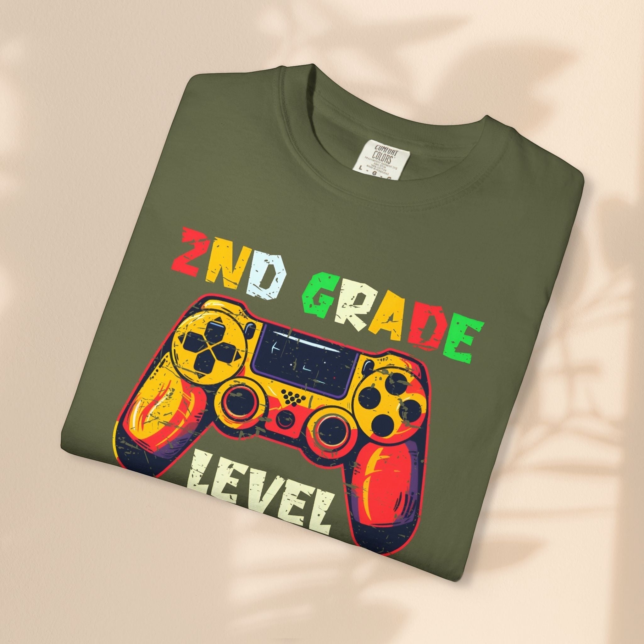 2nd Grade Gamer Kids T-Shirt – Level Unlocked Back to School Tee