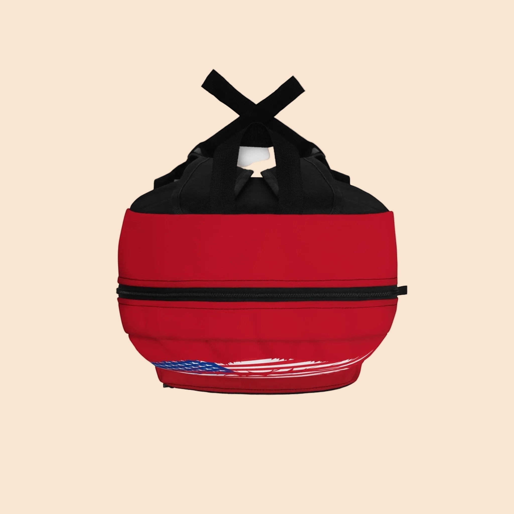 Patriotic Heart Backpack | USA Theme School & Travel Bag