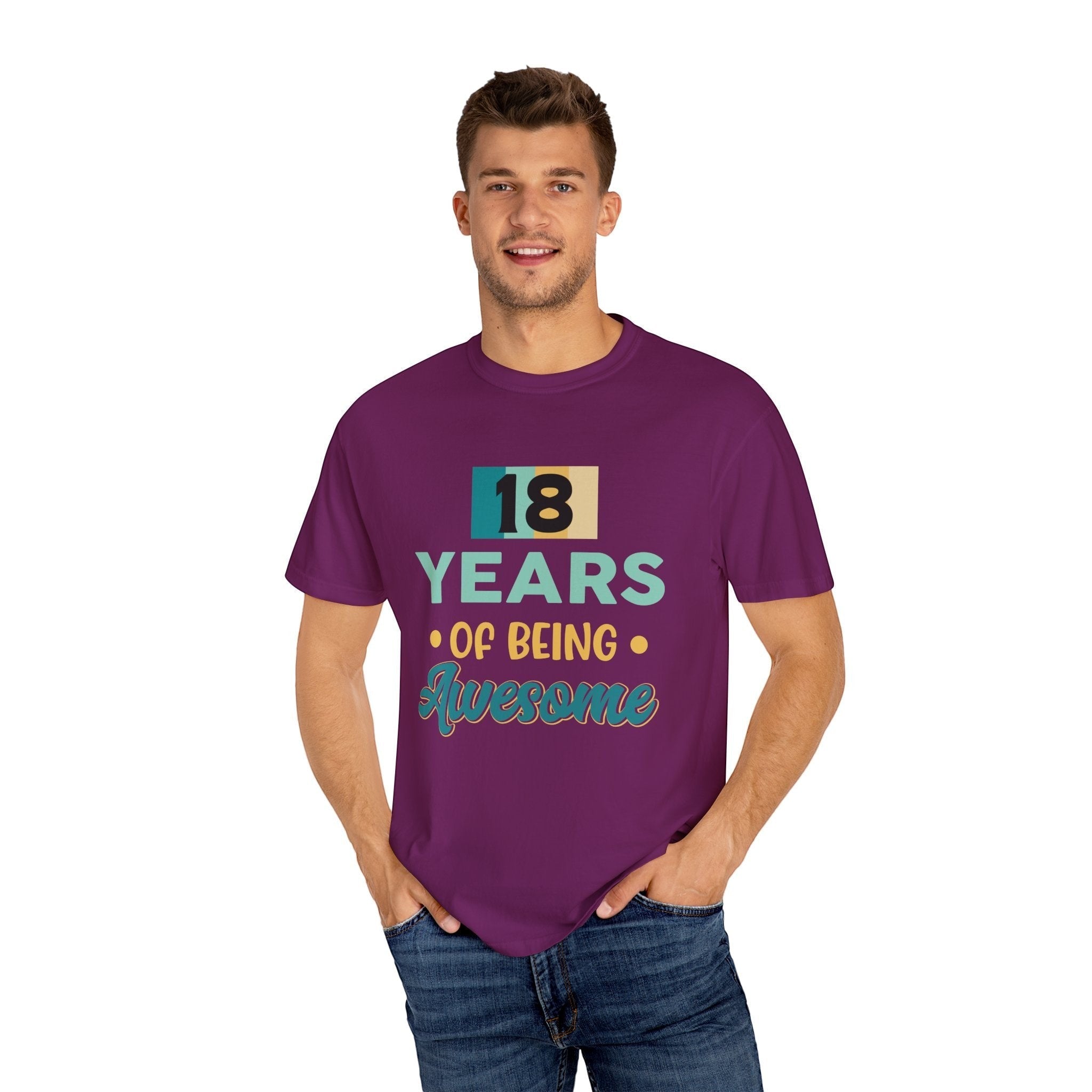 18th Birthday Unisex T-Shirt, Awesome Milestone Tee