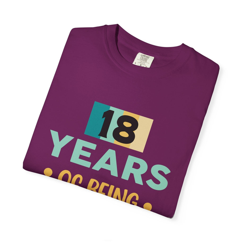 18th Birthday Unisex T-Shirt, Awesome Milestone Tee