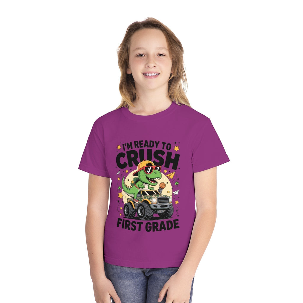 First Grade Youth T-Shirt – Cute Back to School Tee for Kids
