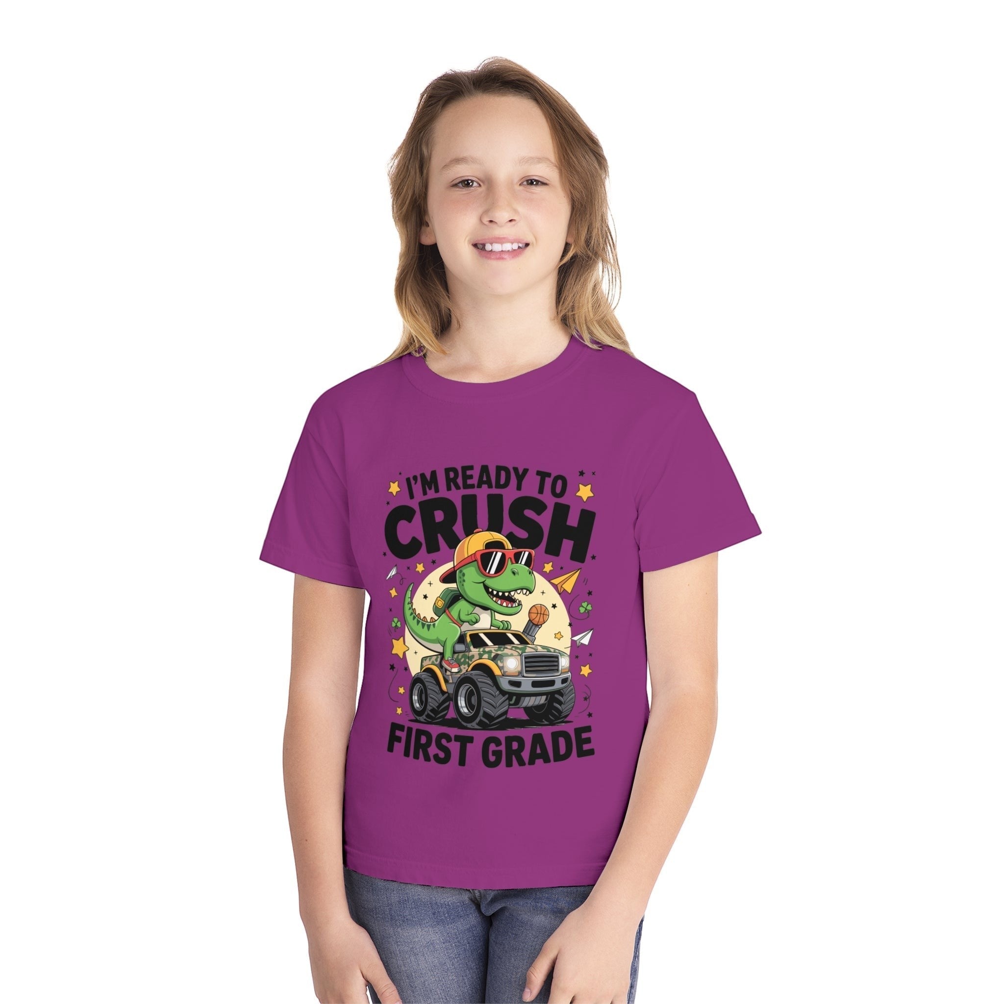 First Grade Youth T-Shirt – Cute Back to School Tee for Kids