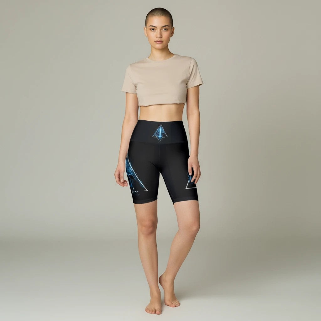 Message of Revelation Workout Shorts for Women