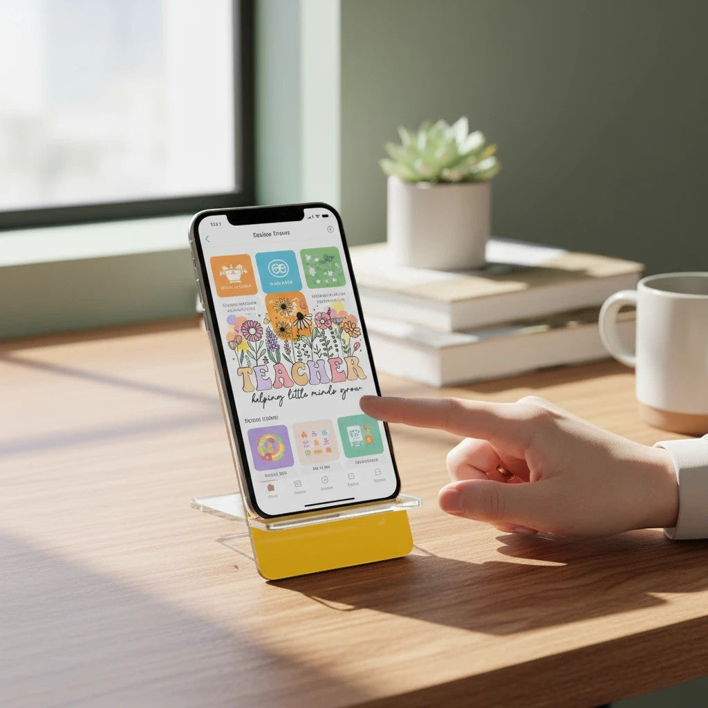 Mobile Display Stand for Smartphones - Teacher