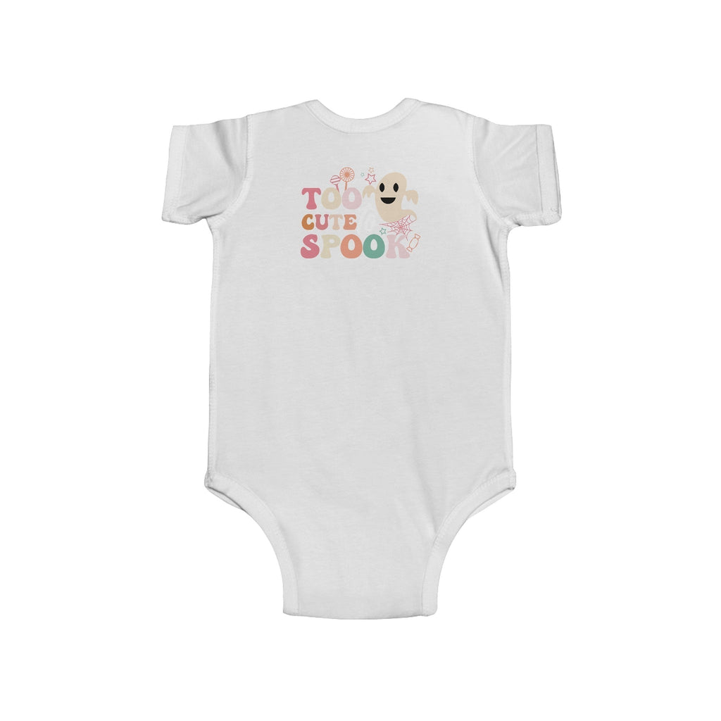 Infant Fine Jersey Bodysuit - Too Cute To Spook
