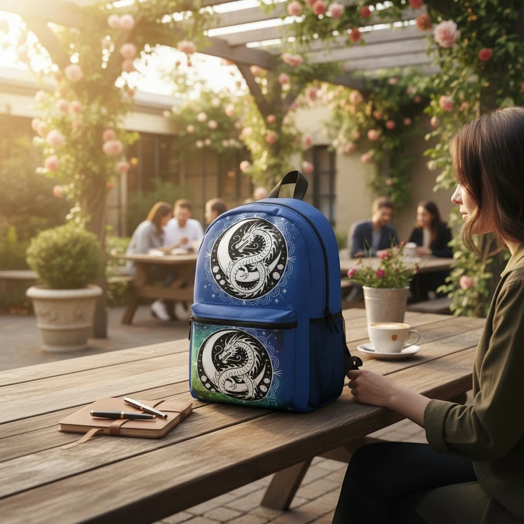 Dragon Yin Yang Backpack