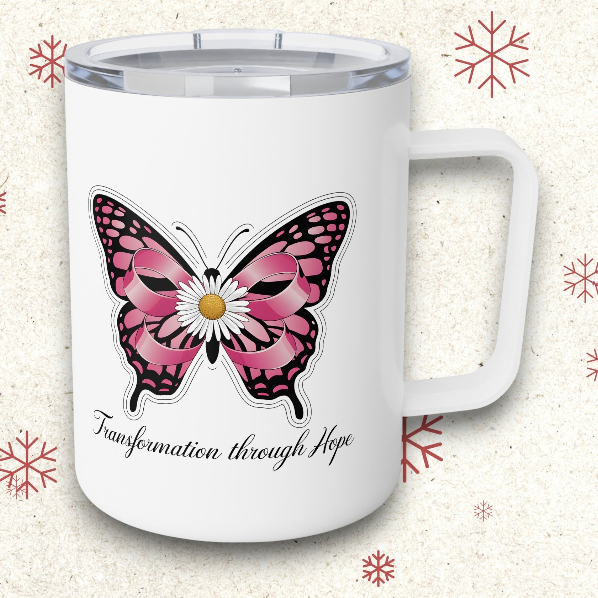 Coffee Mug - Transformation Through Hope, 10oz Insulated