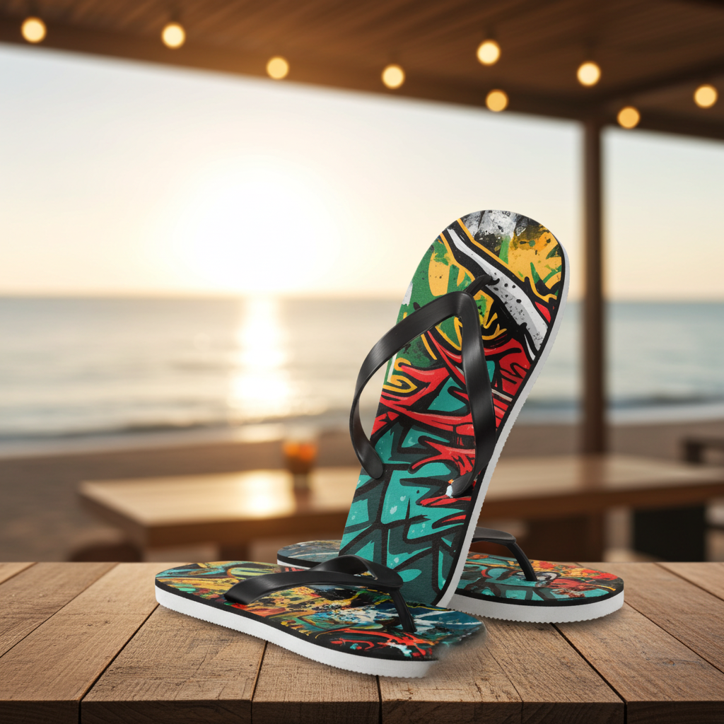 Street Dragon Flip Flops – Urban Dragon Beach Sandals