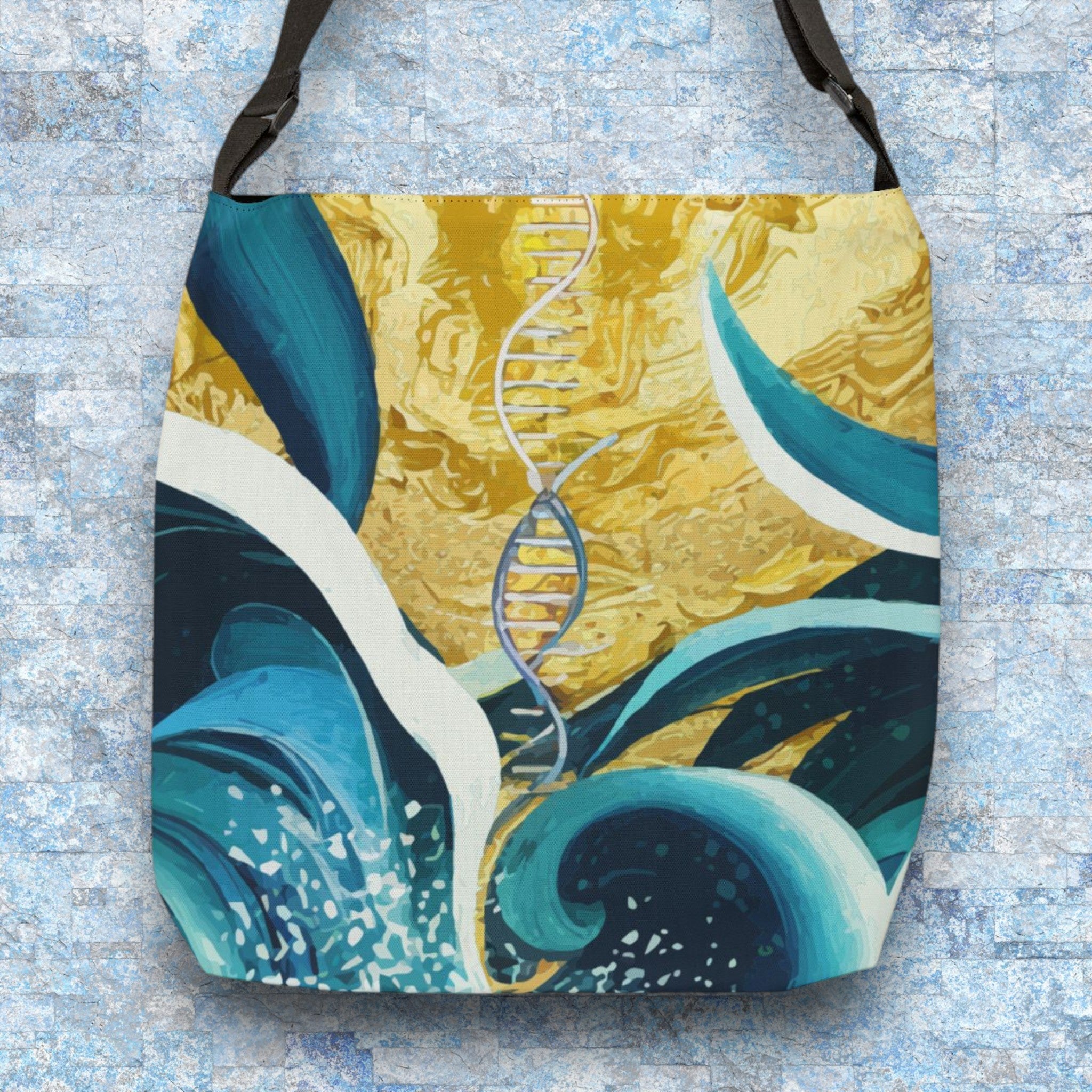 Adjustable Tote Bag - Vibrations