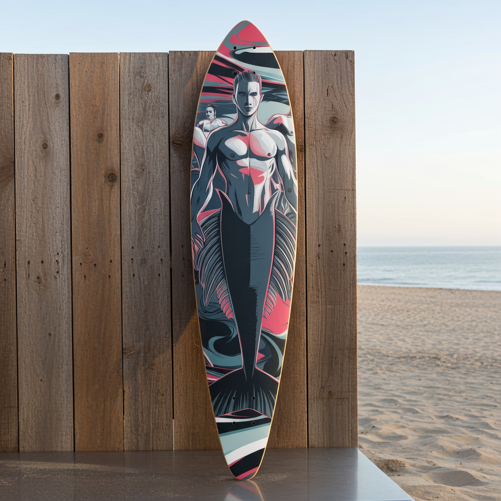 Lead Merman Longboard Skateboard