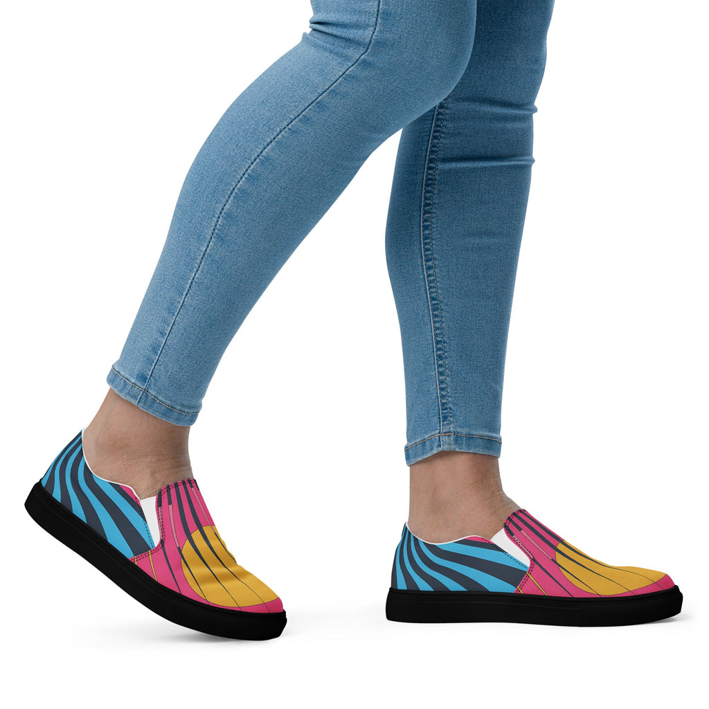Happy Footing Women’s slip-on canvas shoes