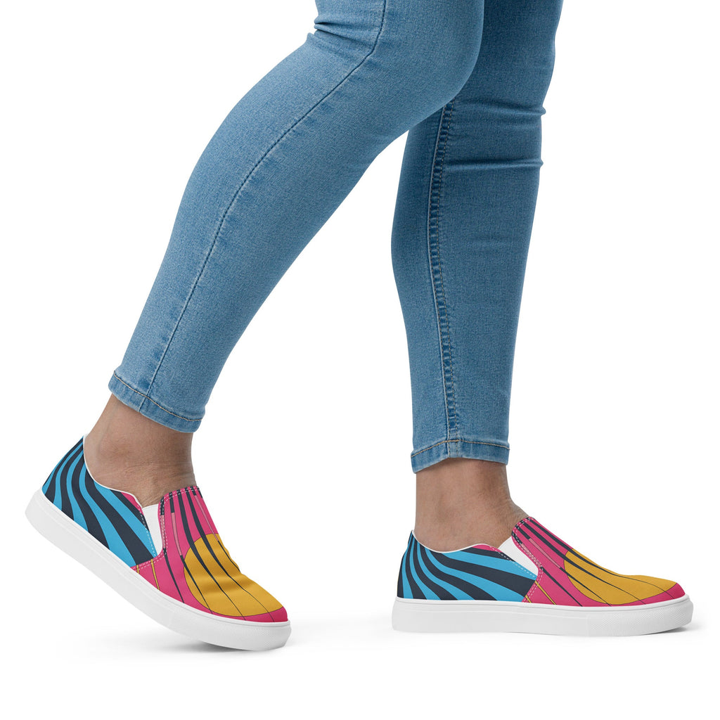 Happy Footing Women’s slip-on canvas shoes