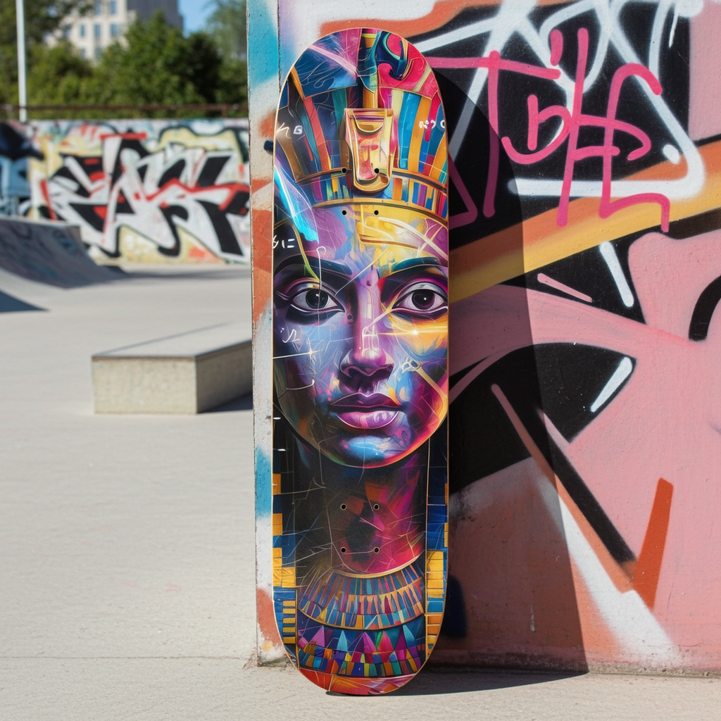 Egyptian Queen Skateboard – Royal Egypt Deck